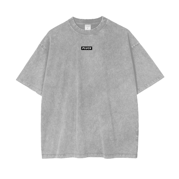 Acid Wash Oversize T-Shirt - Minimal Pluck