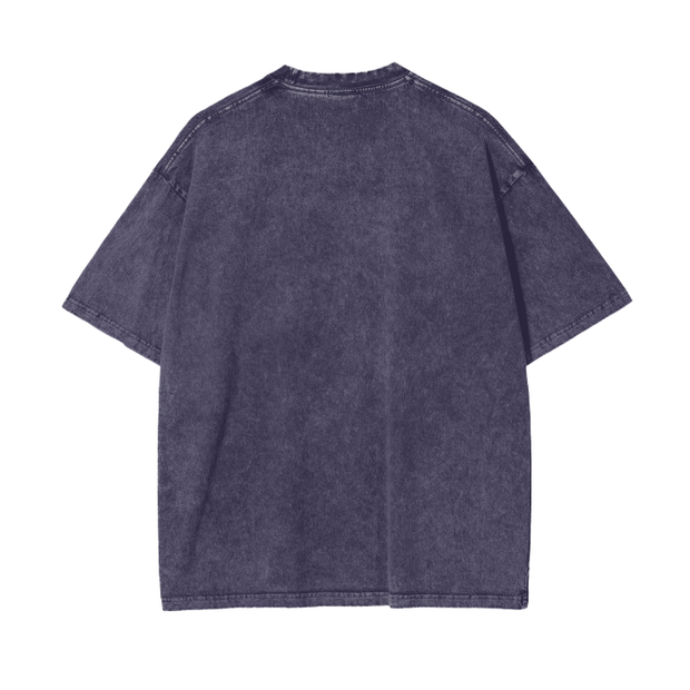 Acid Wash Oversize T-Shirt - Minimal Pluck