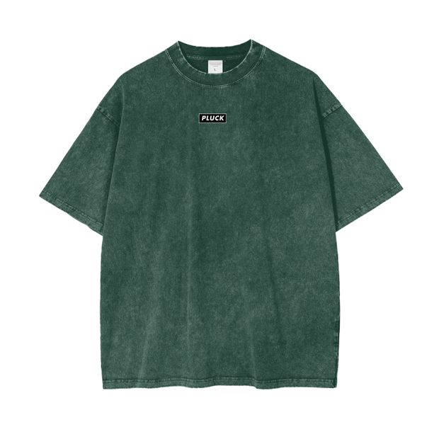 Acid Wash Oversize T-Shirt - Minimal Pluck