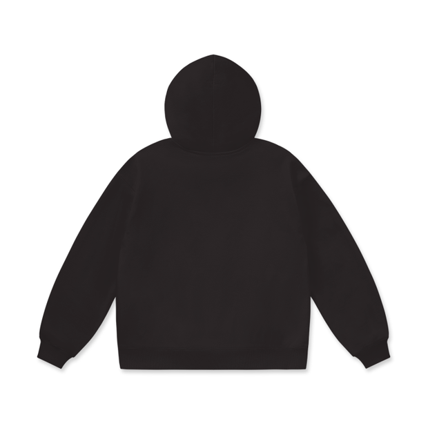 Oversize Heavyweight Fleece Hoodie - Chess DTD