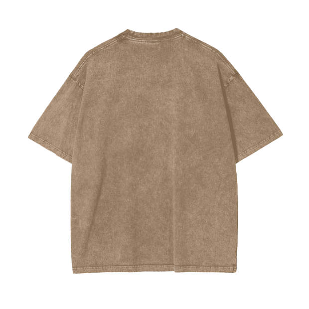 Acid Wash Oversize T-Shirt - Minimal Pluck