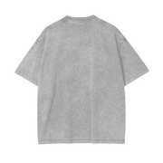 Acid Wash Oversize T-Shirt- Futuristic