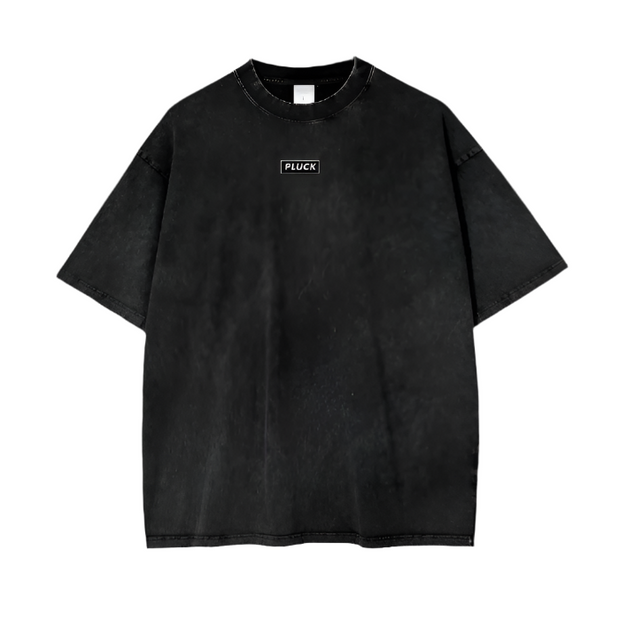 Acid Wash Oversize T-Shirt - Minimal Pluck