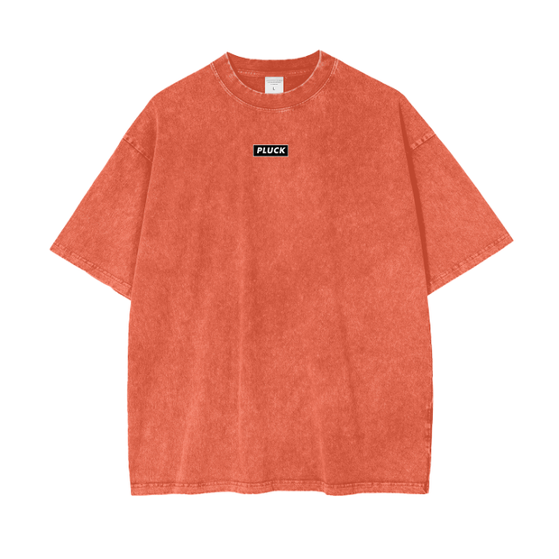 Acid Wash Oversize T-Shirt - Minimal Pluck